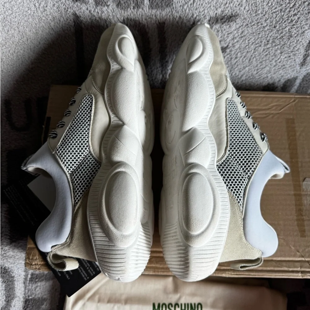 Moschino teddy sneakers white size 42 - Picture 6 of 13